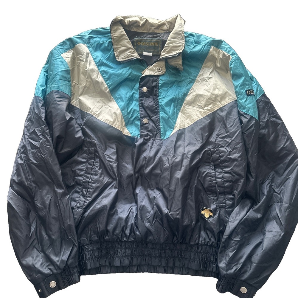 Vintage Descente Golf Collection Windbreaker Men's Size XL Jacket